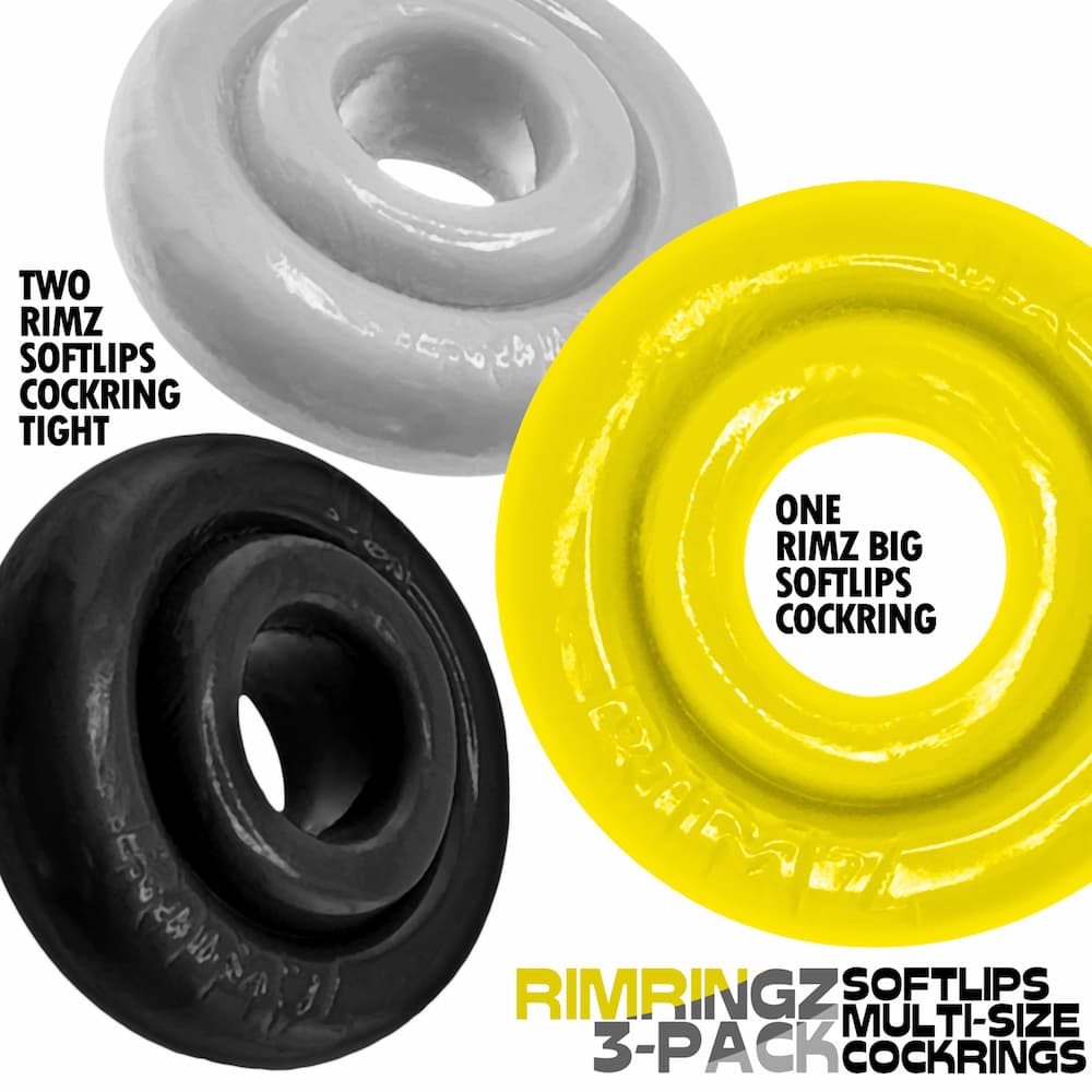 Oxballs Rimringz cock ring shockwave Front