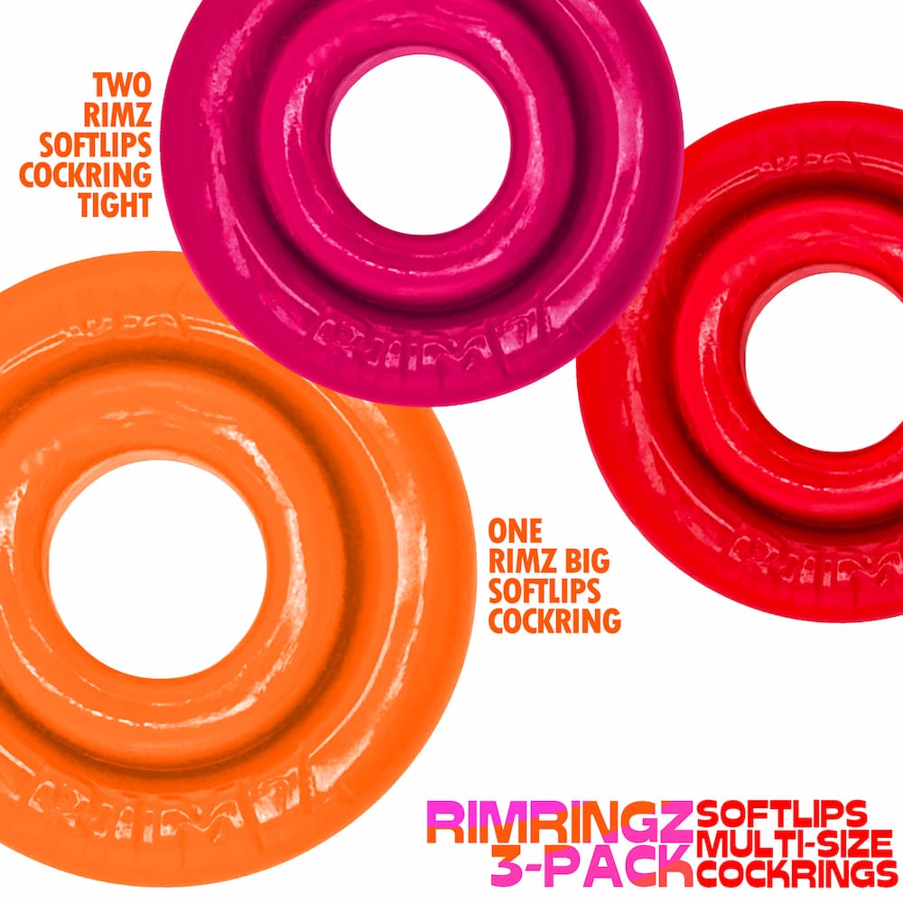 Oxballs Rimringz cockring Fire Hots Infographic