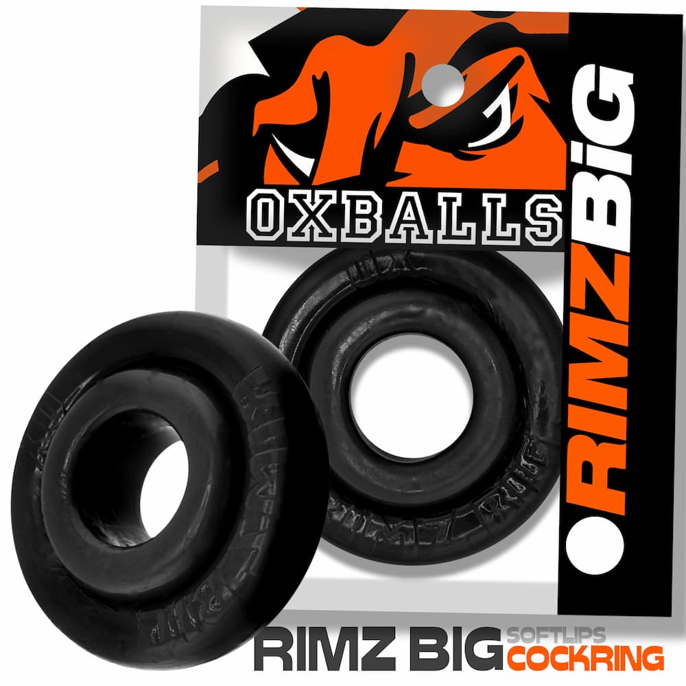 Oxballs Rimz Big Cockring Black packaging
