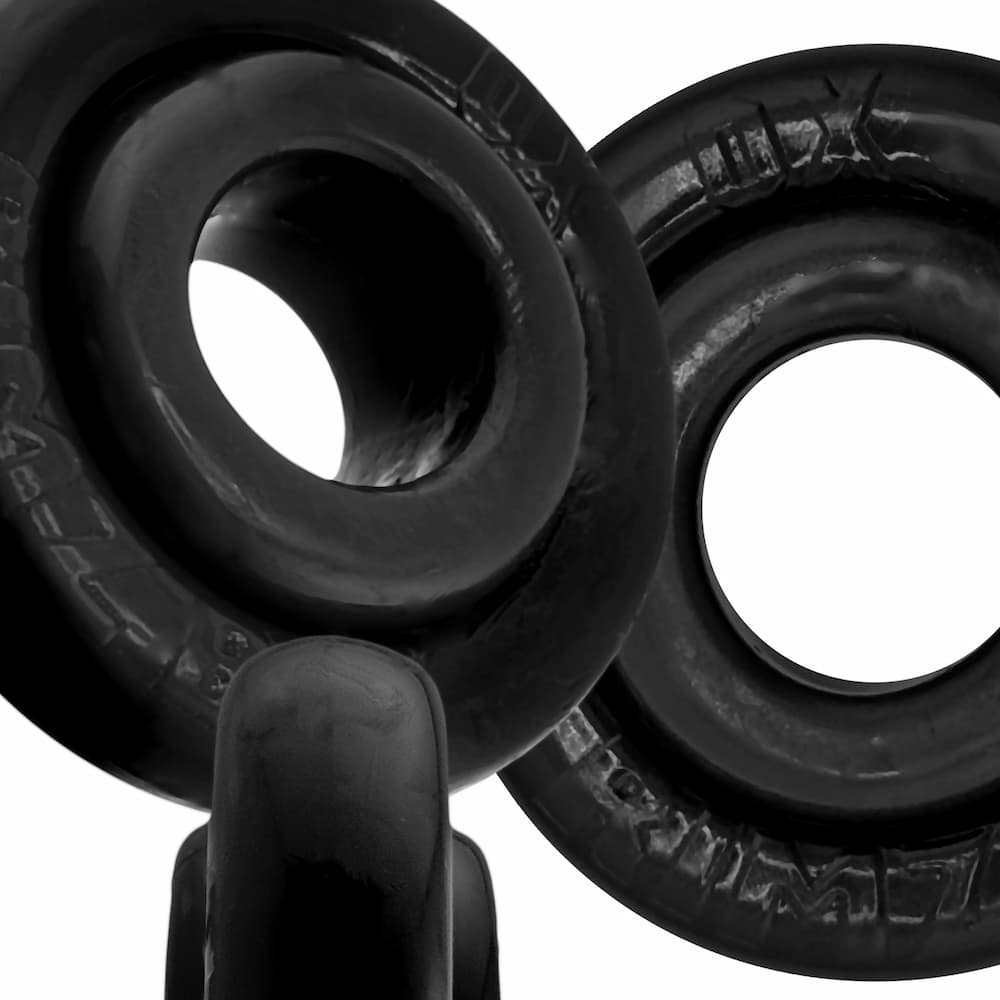 Oxballs Rimz Big Cockring Black