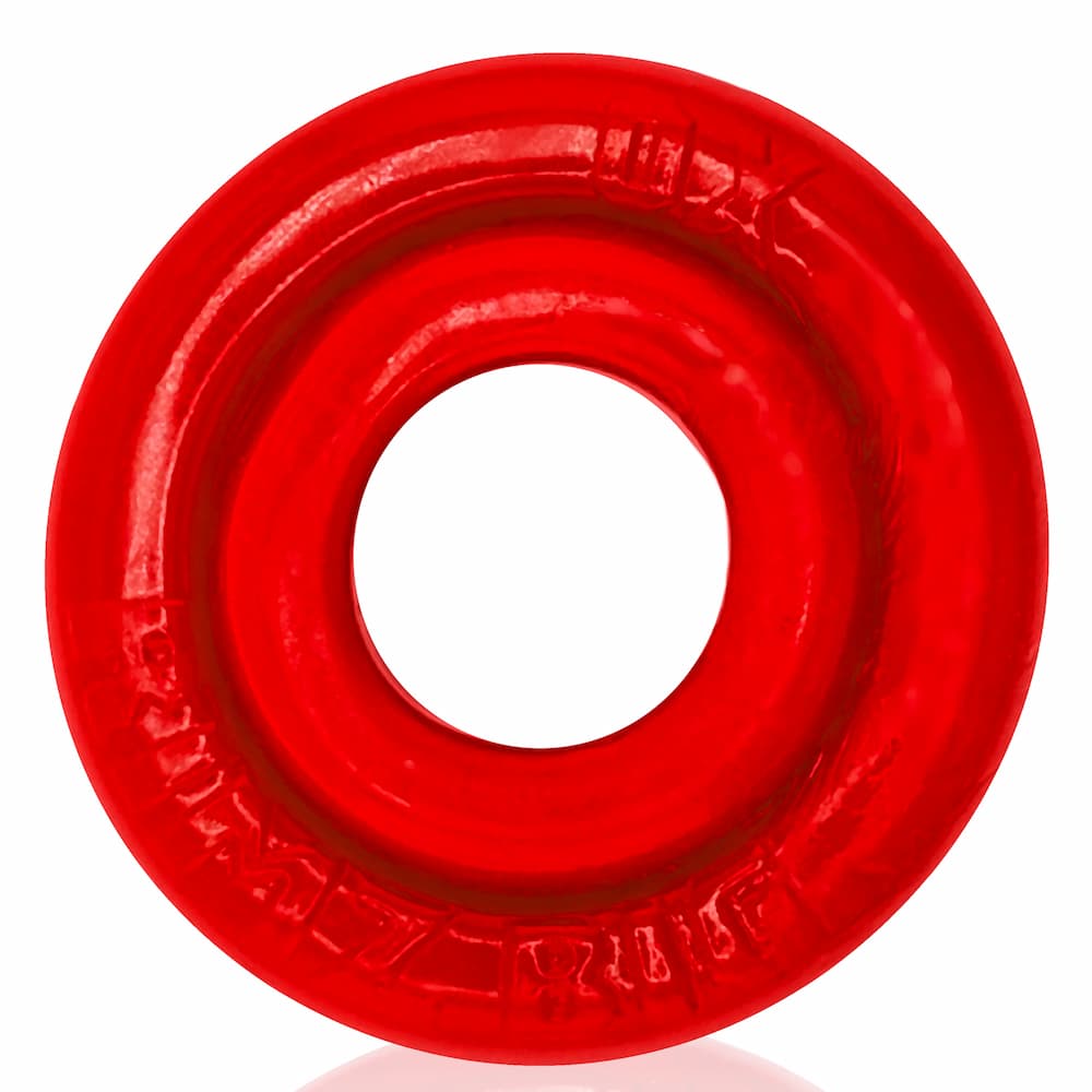 Oxballs Rimz Big Cockring red front
