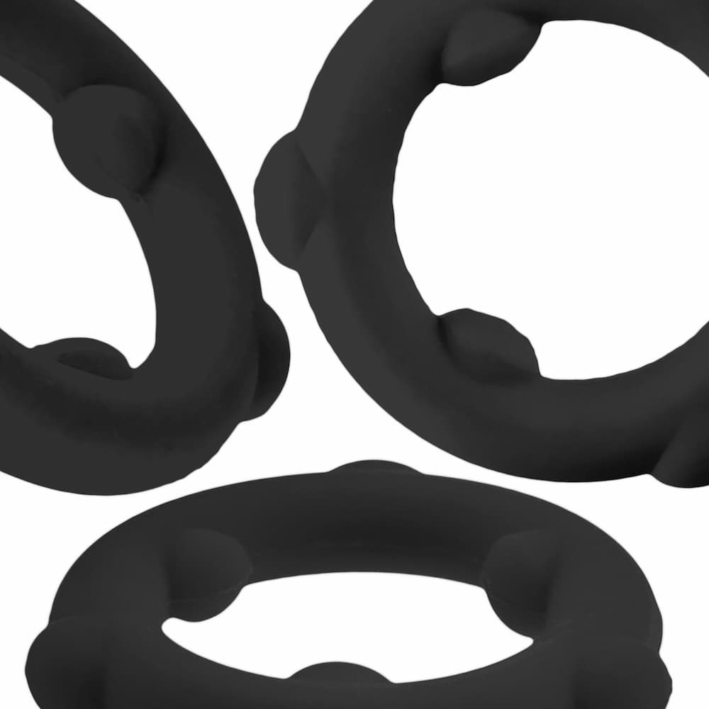 Oxballs Spinner Cockring Black Angle