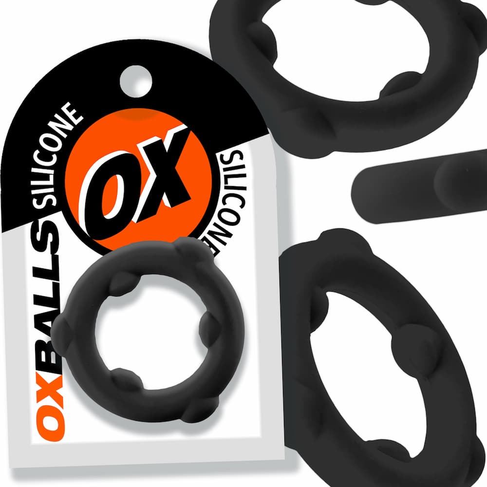 Oxballs Spinner Cock ring Black