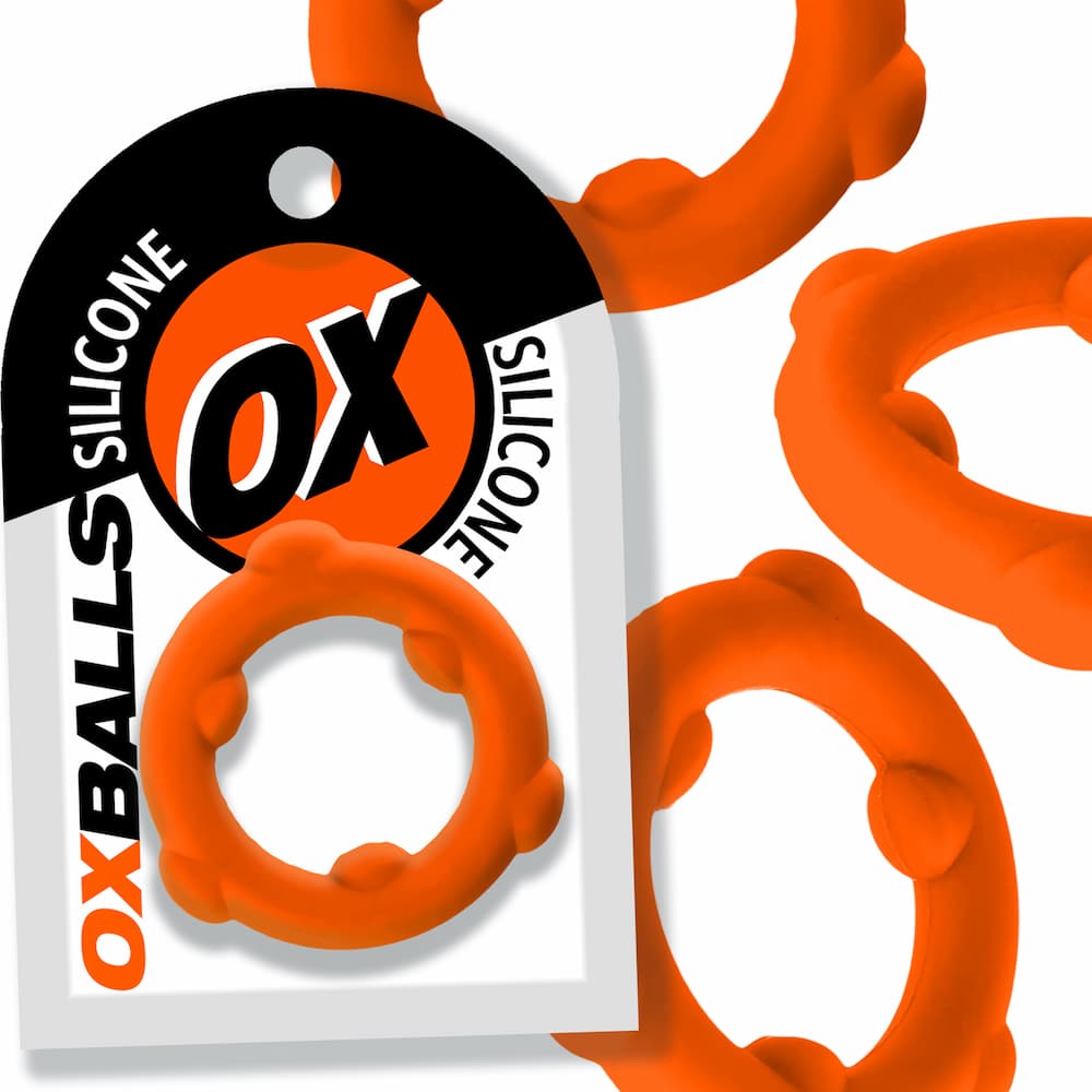 Oxballs Spinner Cock ring Orange