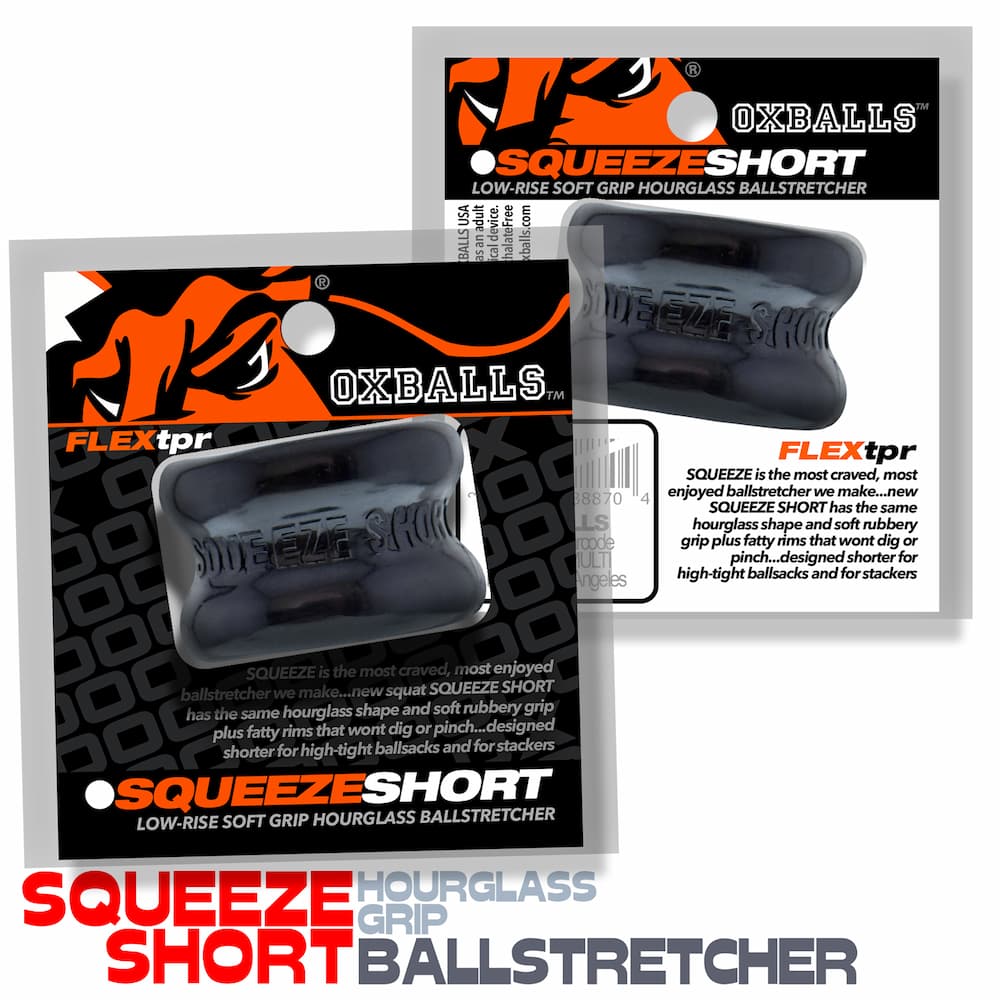 Oxballs Squeeze Short Black Packaging