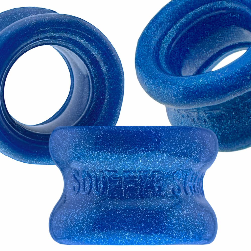 Oxballs Squeeze Short Blue Fire Bottom