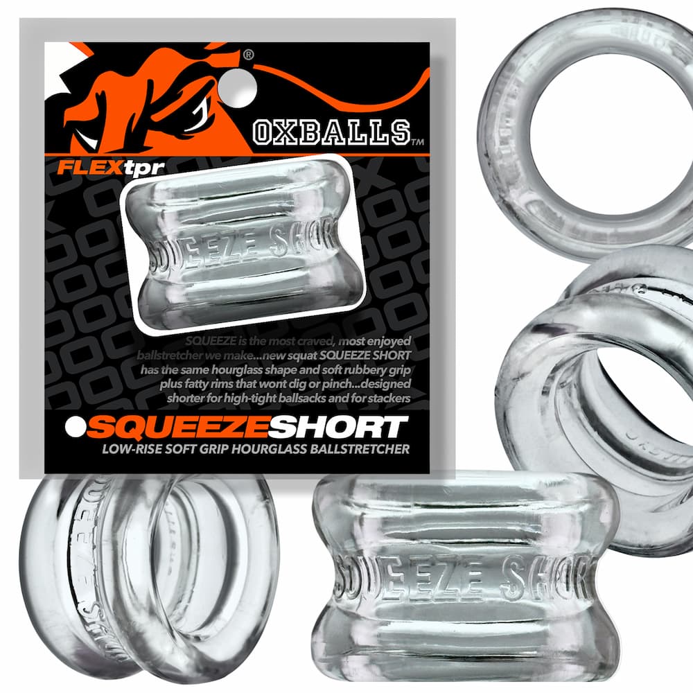 Oxballs Squeeze Short Clear
