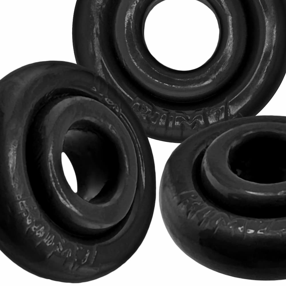 Oxballs rimz cockring black back