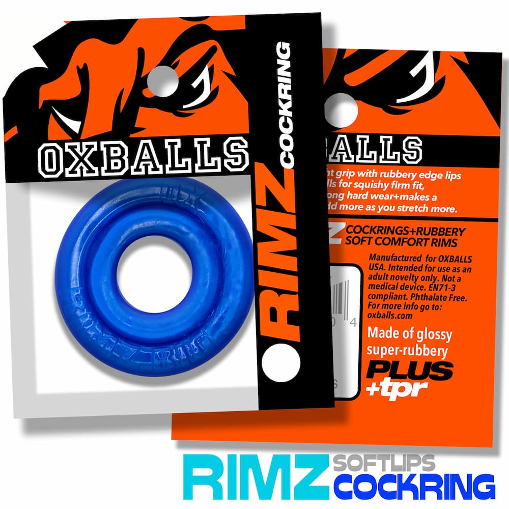 Oxballs rimz cockring pool packaging
