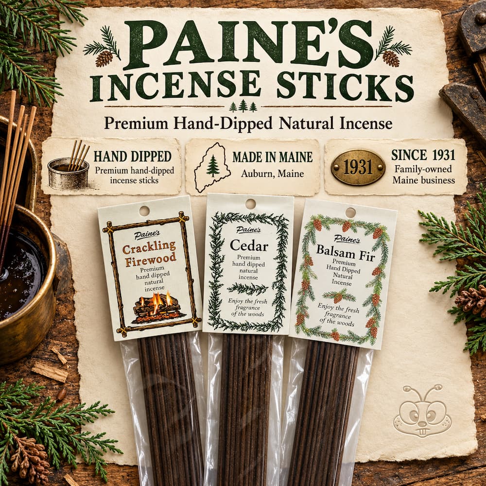 Paine Incense Stick Infographic
