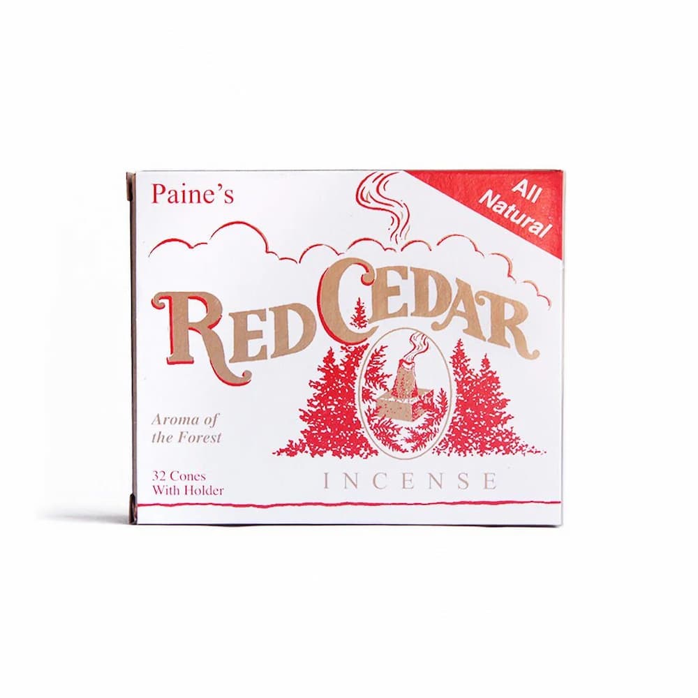 Paines All Natural Cedar Cones 32 Count With Holder