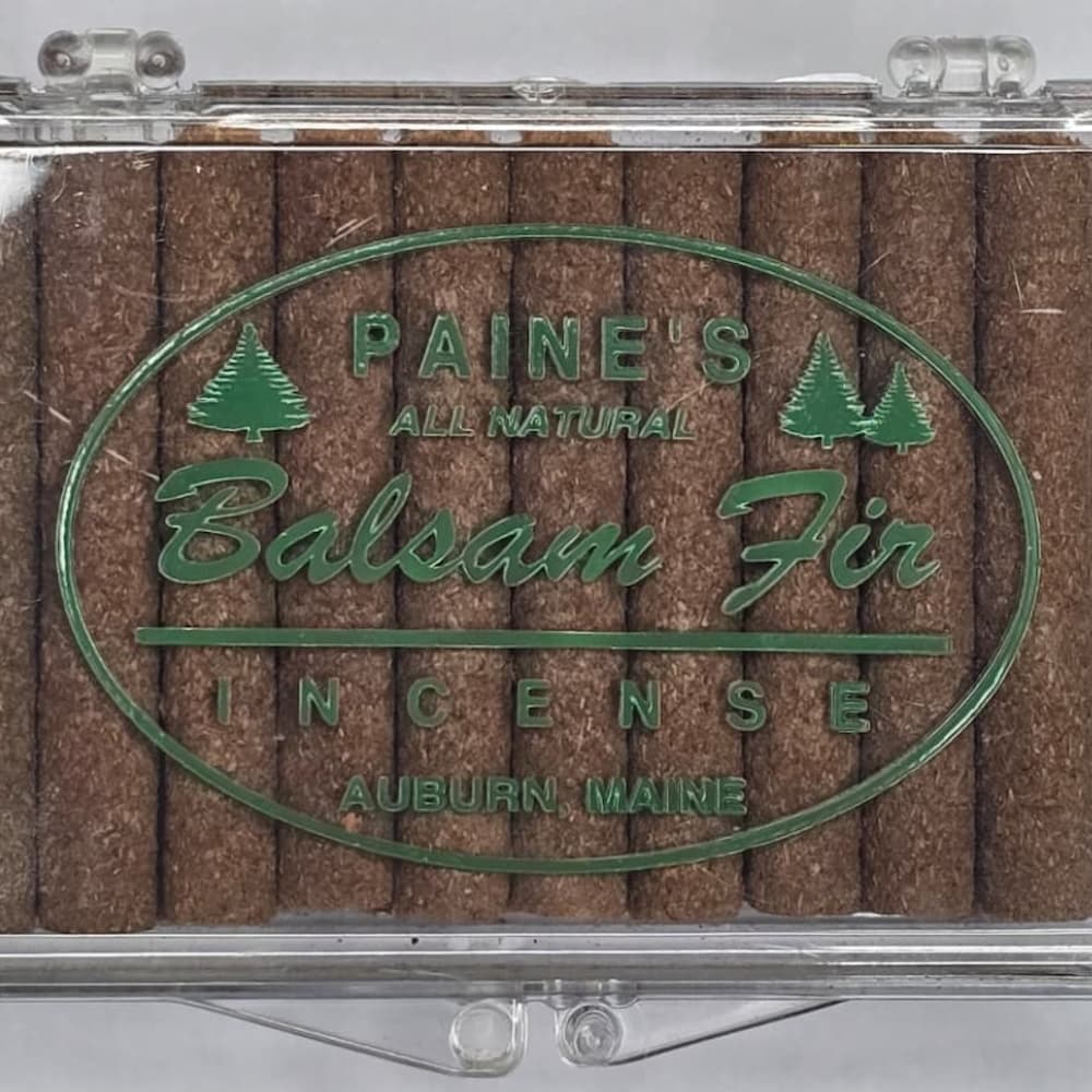 Paines Balsam Fir Incense 14 Sticks and Holder Front