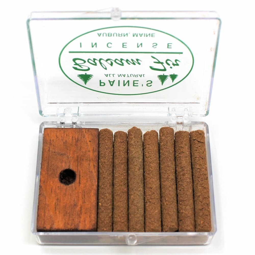 Paines Balsam Fir Incense 40 Sticks and Holder Case