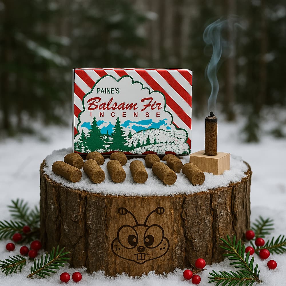 Paines Balsam Fir Incense Logs 50 Count