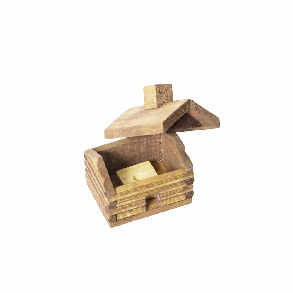 Paines Balsam Fir Log Cabin Incense Burner