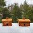 Paines Balsam Fir Log Cabin Incense Holders Large