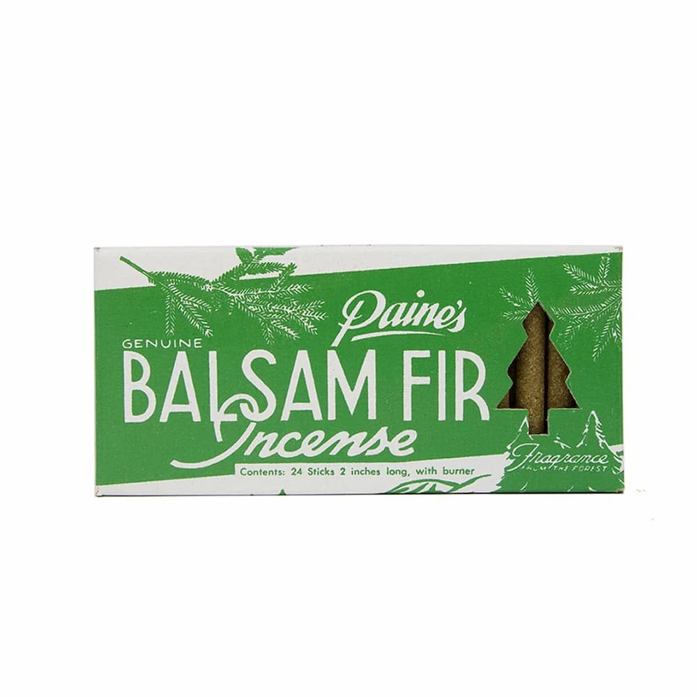 Paines Genuine Balsam Fir Incense 24 Sticks 2inch