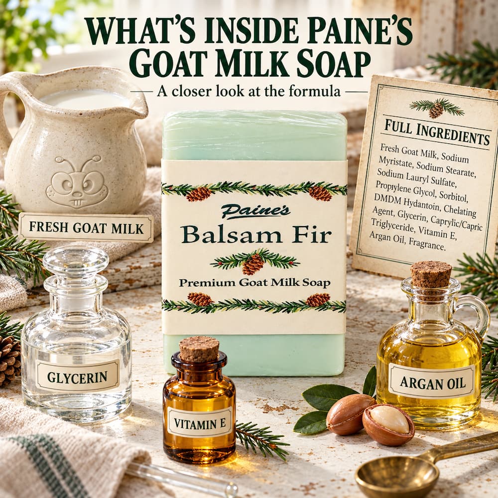 Paines Goat Milk Soap Ingredients