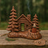 Paines Log Cabin Balsam Fir Incense Holder