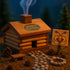 Paines Log Cabin Cedar Cone Burner