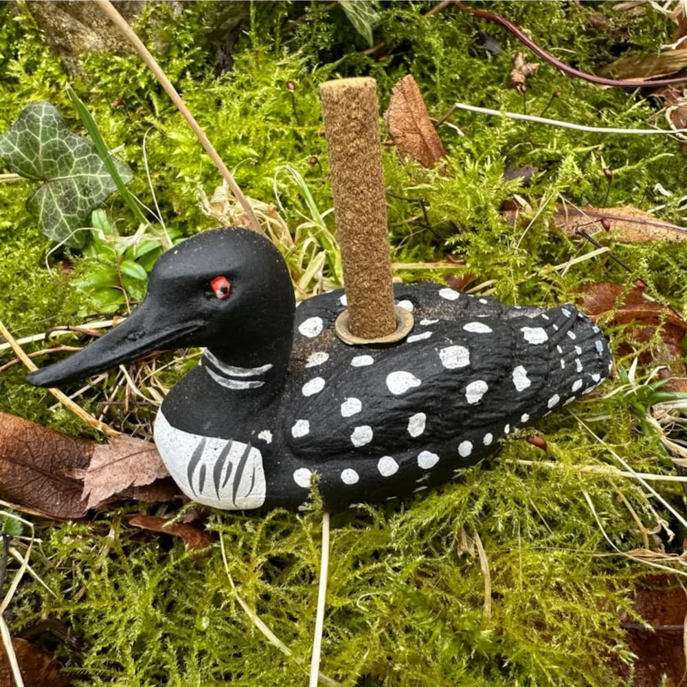 Paines Loon Incense Burner Display