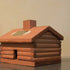 Paines Red Cedar Log Cabin Incense Burner Display