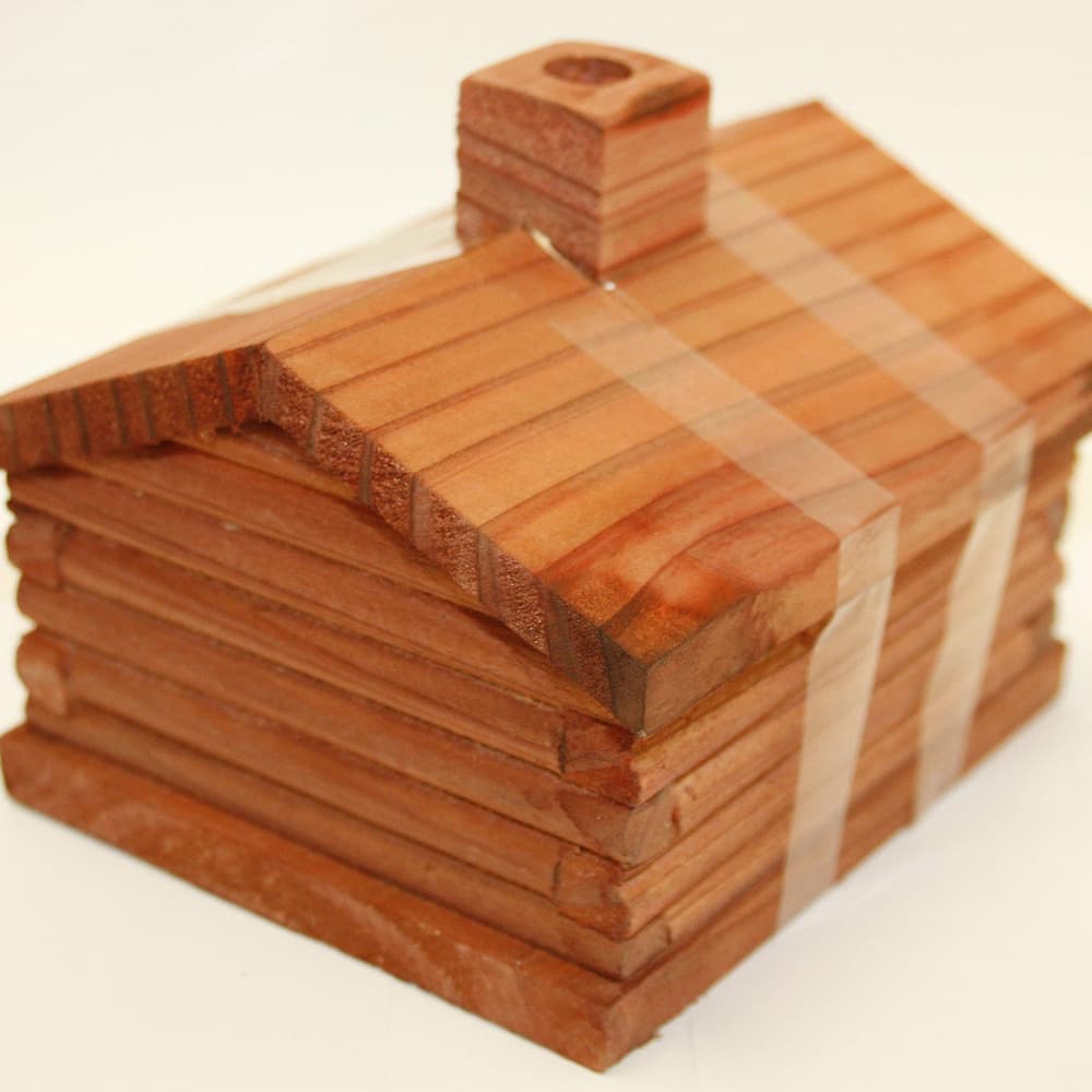 Paine's Log Cabin Displayed