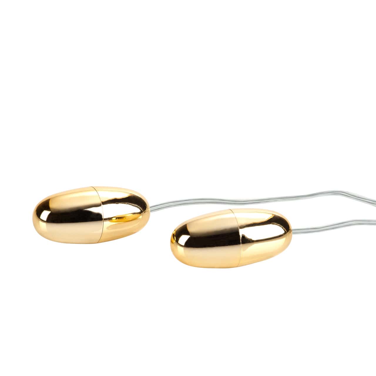 Pocket Exotics Double Gold Vibrator - Powerful Vibration Happibee Pocket Exotics Double Gold Vibrator - Powerful Vibration Happibee