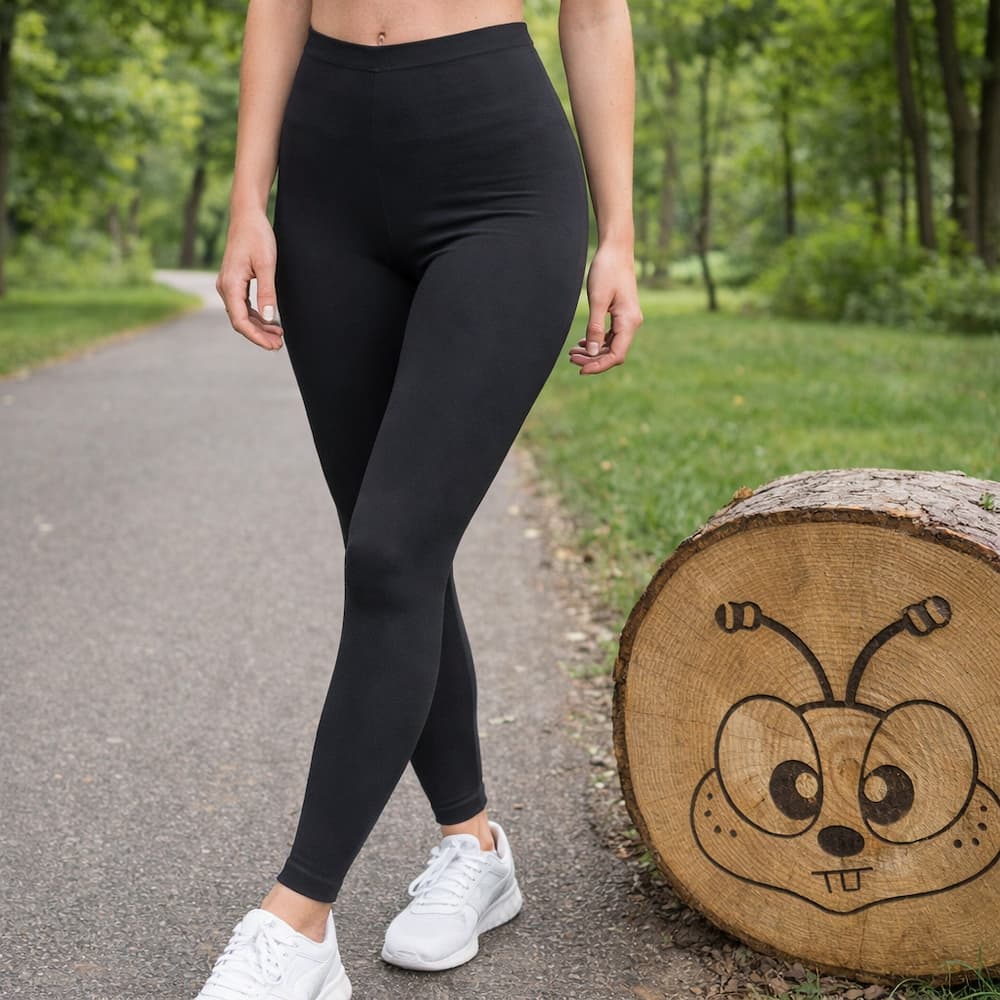 Premium Microfiber Legging Black