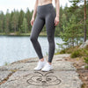 Premium Microfiber Leggings Ash Grey