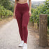 Premium Microfiber Leggings Cabernet