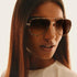 QUAY ALL IN TORT BROWN SHANIA Model