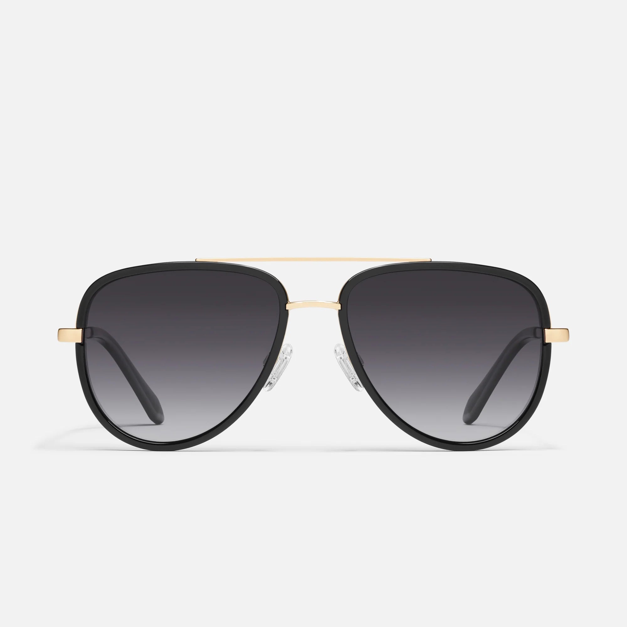 Quay All In Mini Black Smoke Polarized Front