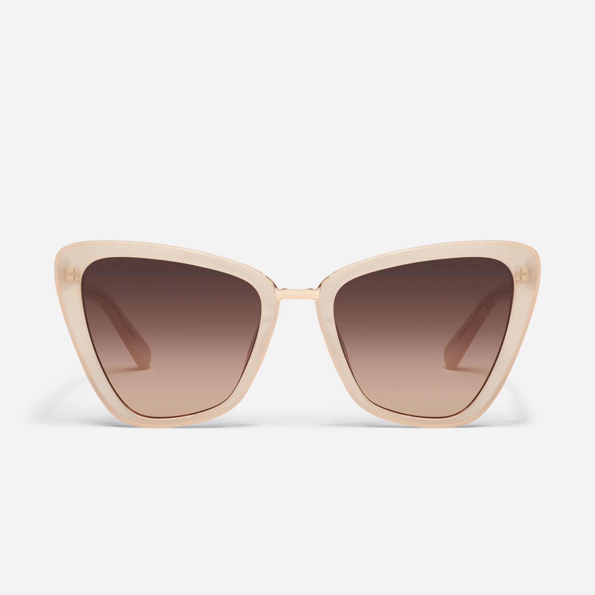 Quay All Talk Bone Dark Fawn Front