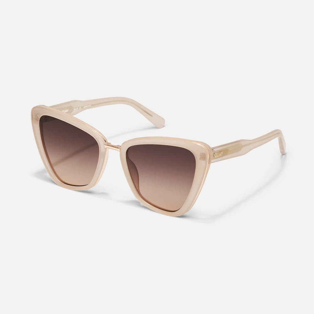 Quay All Talk Bone Dark Fawn Side