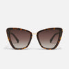 Quay All Talk Neutral Tort Brown Front