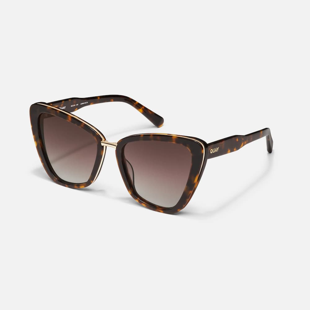 Quay All Talk Neutral Tort Brown Side