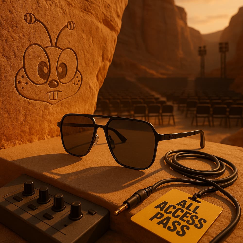 Quay Backstage Pass Sunglasses
