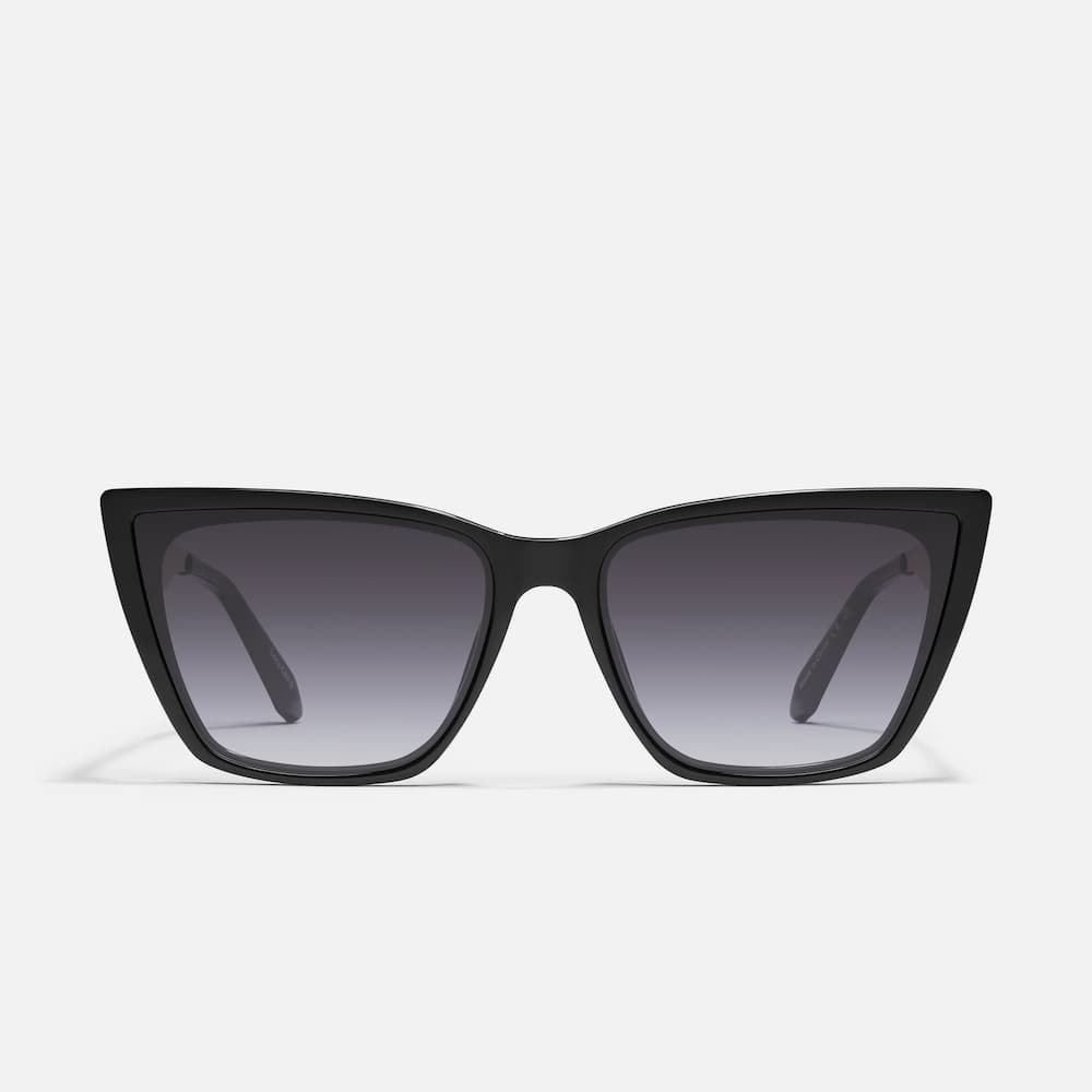 Quay Call The Shots Remixed Black Frame Smoke Lens Front