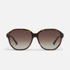 Quay Guess Again Brown Tortoise Front