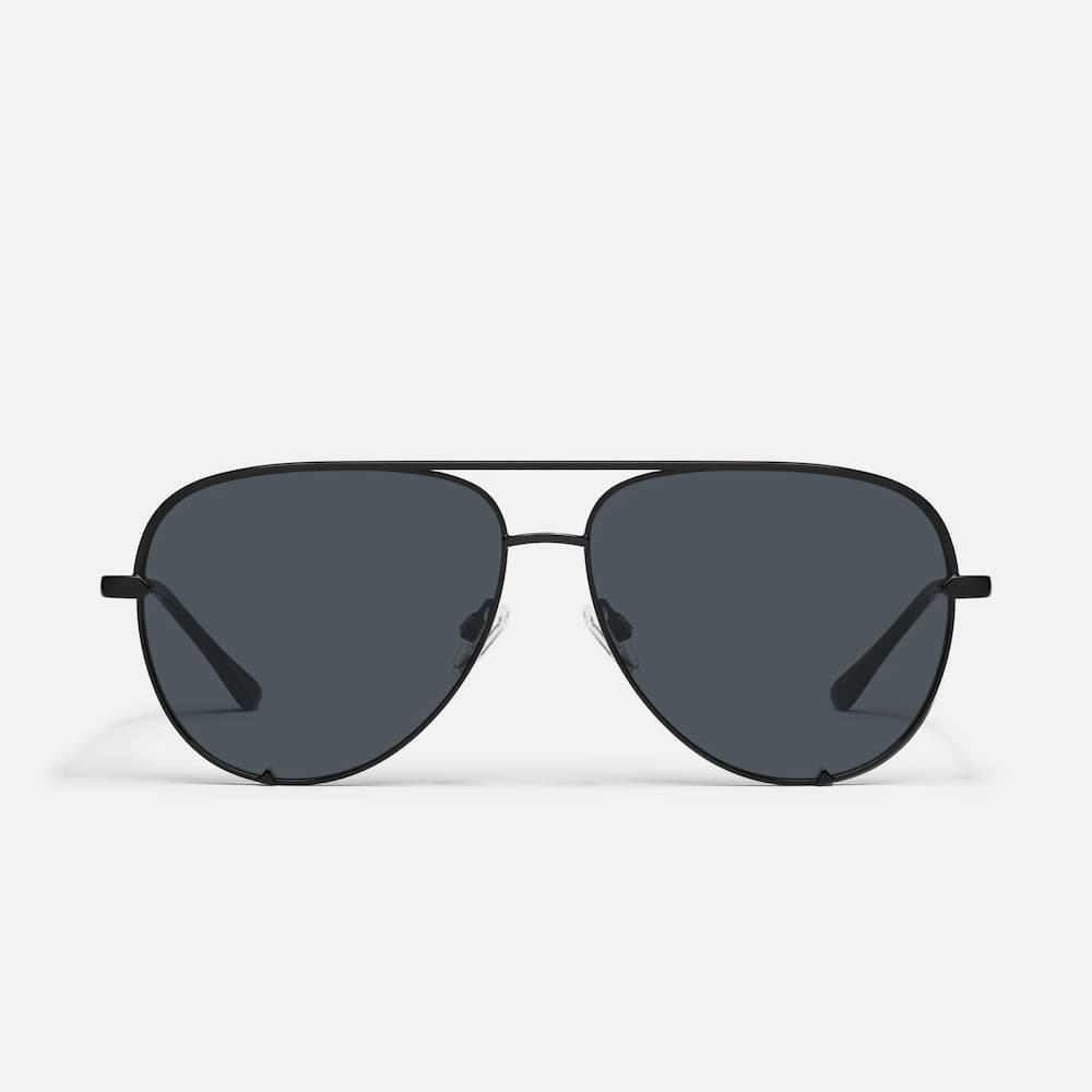 Quay High Key Black Smoke Polarized Front