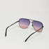 Quay High Key Extra Large Black Dusk Pink Back