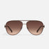 Quay High Key Twist Chocolate Frame Brown Fawn Lens Front
