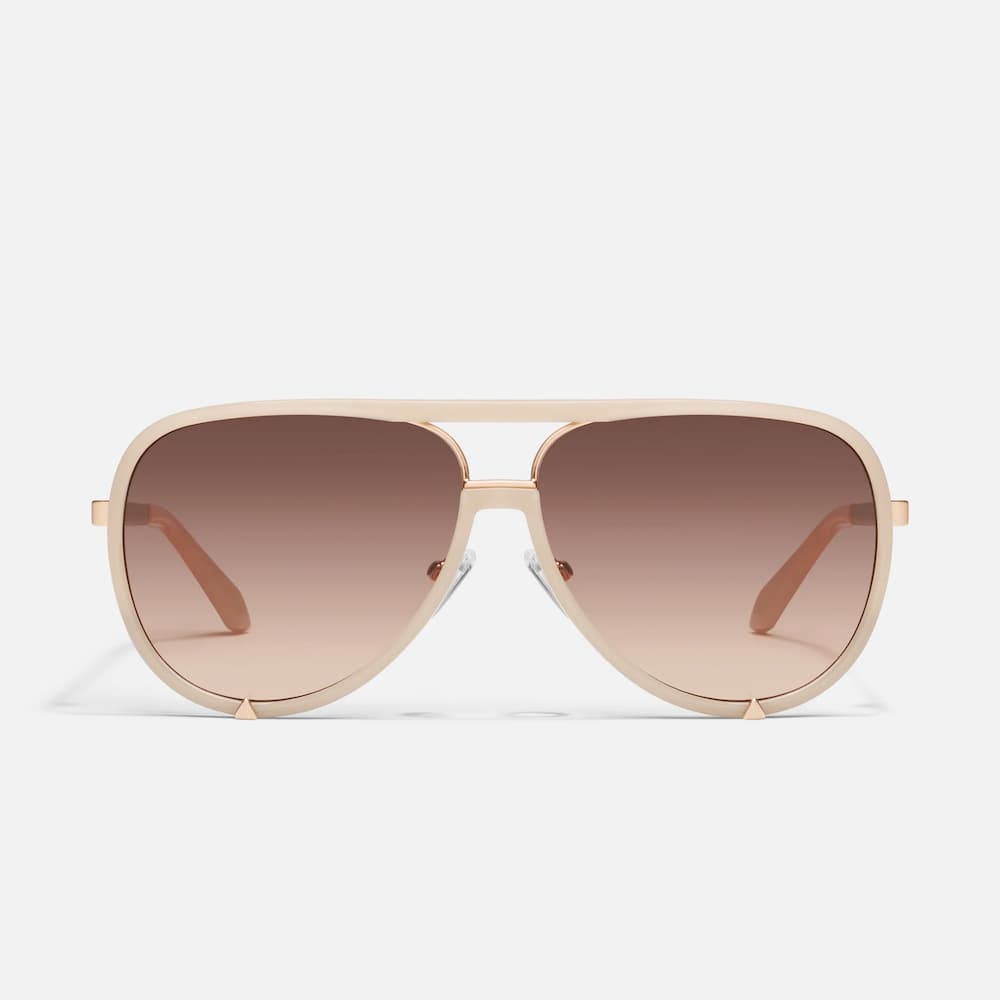 Quay High Profile Bone Brown Fawn Front