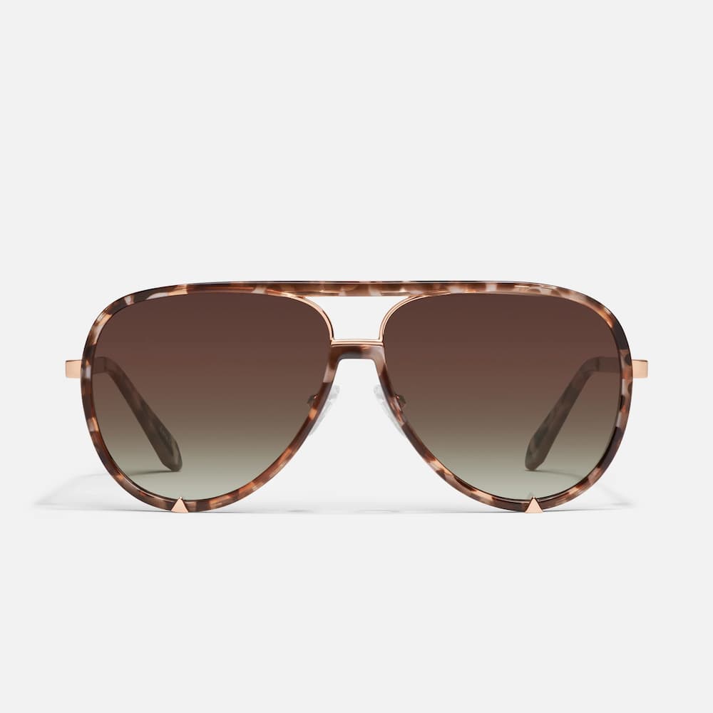 Quay High Profile Brown Polarized Front