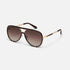 Quay High Profile Dark Tort Brown Side