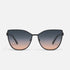 Quay In Pursuit Black Frame Coral Lens Front
