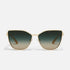 Quay In Pursuit Gold Frame Palm Lens Front