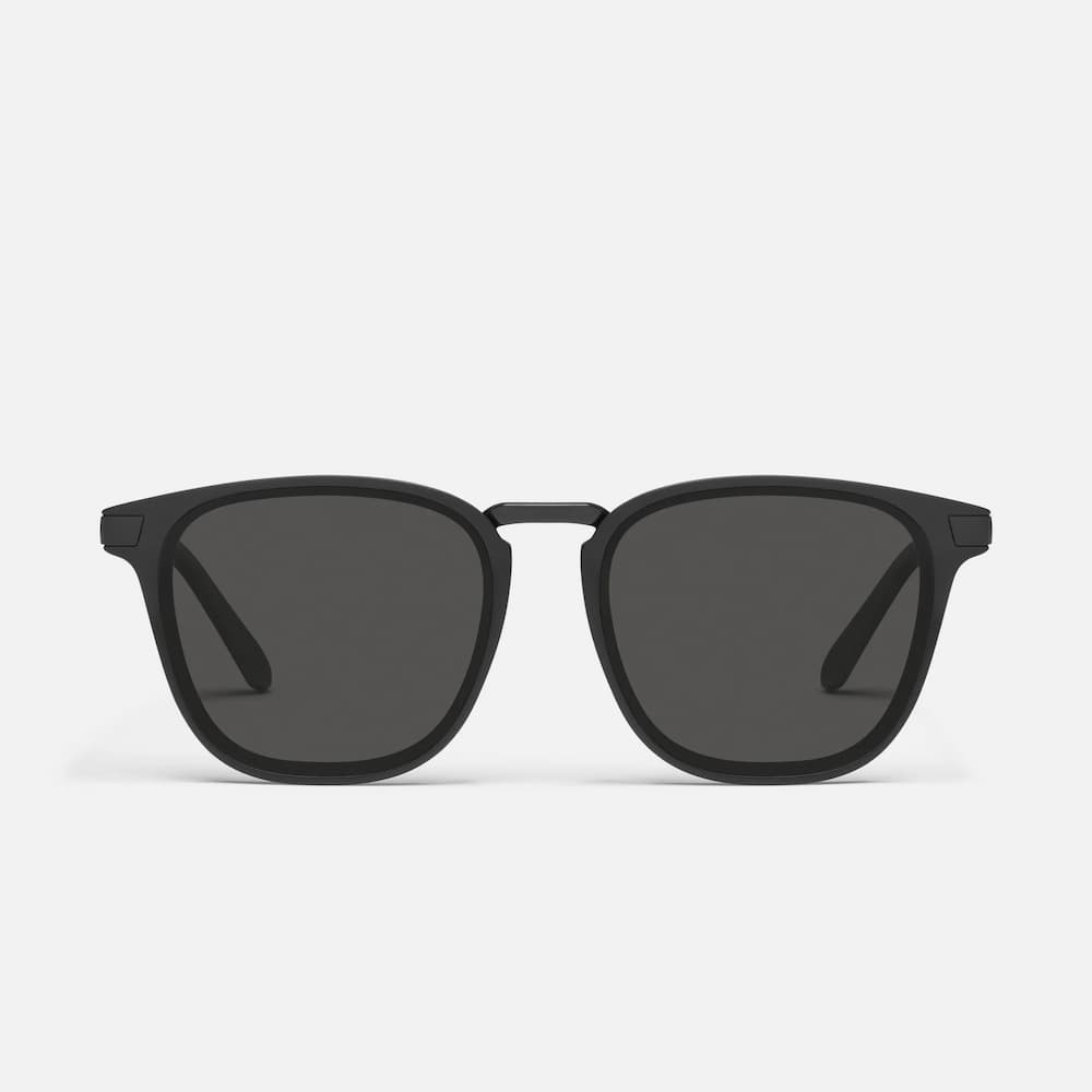Quay Jackpot Remixed Black Frame Black Polarized Lens Front