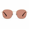 Quay Jezabell Gold Frame Apricot Lens Front